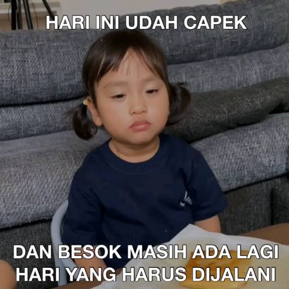 meme Ritsuki tentang menjalani kehidupan (instagram.com/mangucupdate)