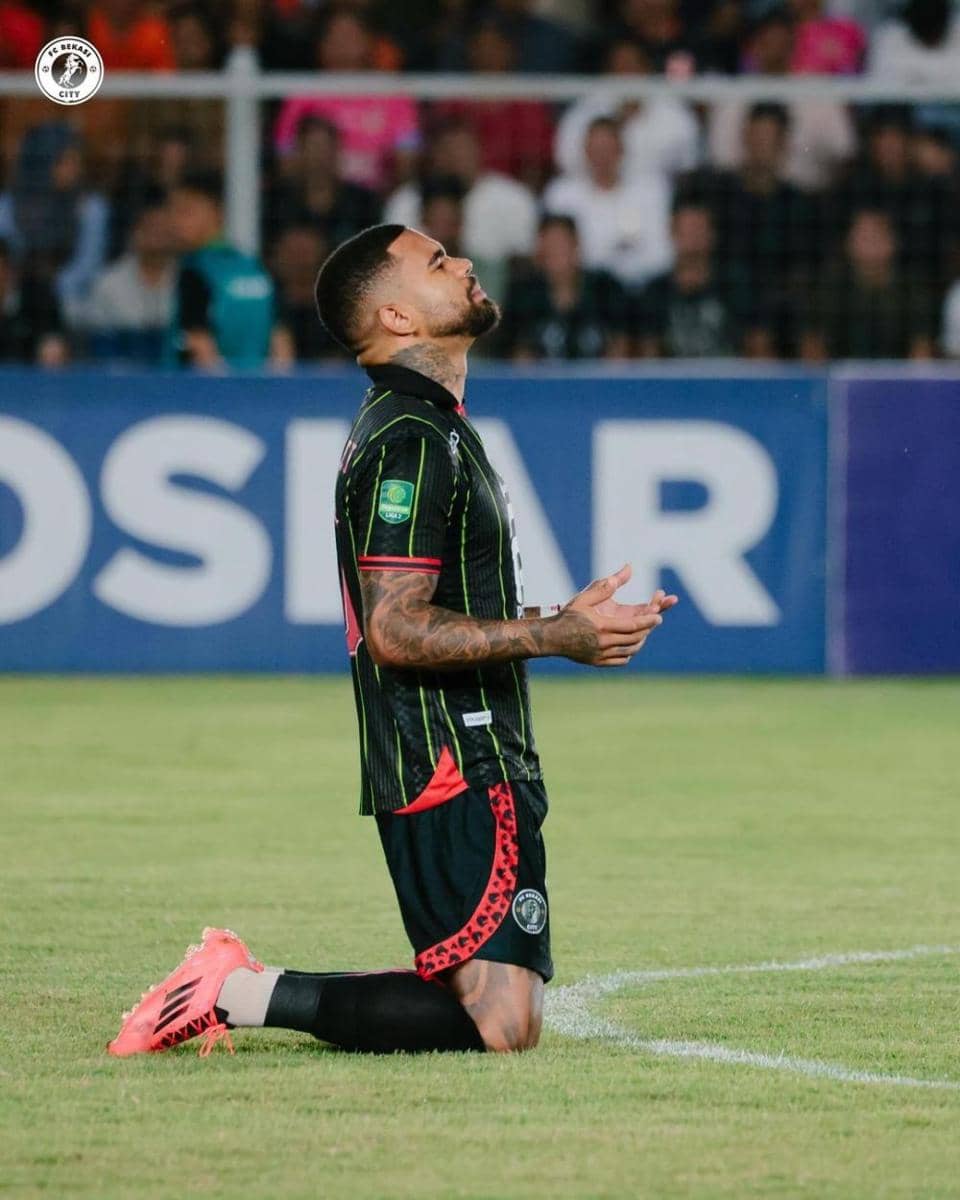 Pemain FC Bekasi City, Jhon Cley. (Dokumentasi FC Bekasi City)