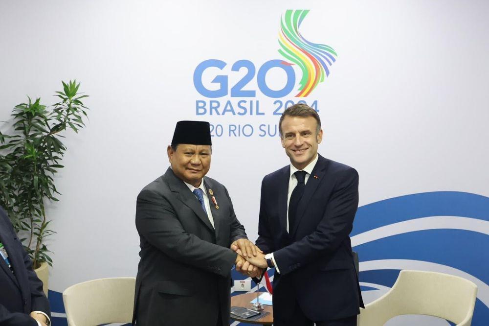 Presiden Prancis Akan Temui Prabowo di Indonesia, Bahas Apa?
