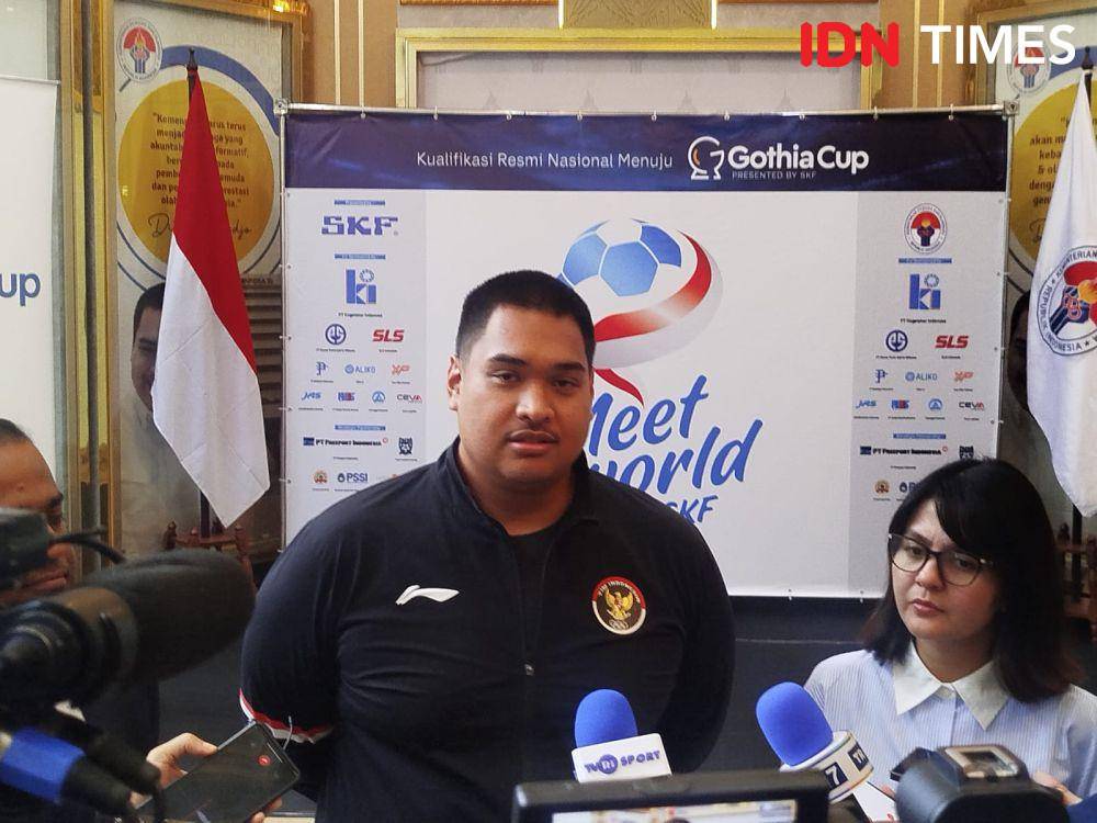 Menpora Dito di Kemenpora. (IDN Times/Sandy Firdaus)