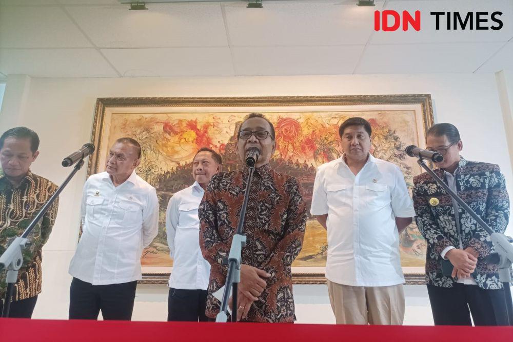 Pemerintah Kebut Bangun Hunian Sementara Pengungsi Gunung Lewotobi