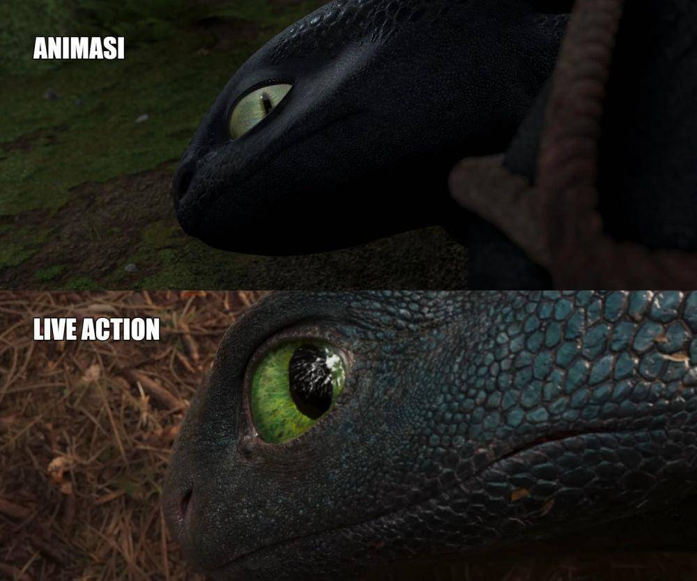 Trailer How to Train Your Dragon Live Action vs Animasi (dok. Dreamworks/Train Your Dragon Live Action | YouTube.com/Universal Pictures)