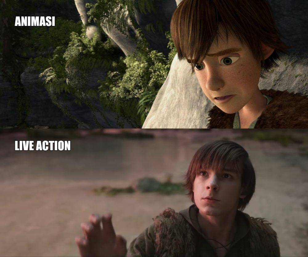 Trailer How to Train Your Dragon Live Action vs Animasi (dok. Dreamworks/Train Your Dragon Live Action | YouTube.com/Universal Pictures)