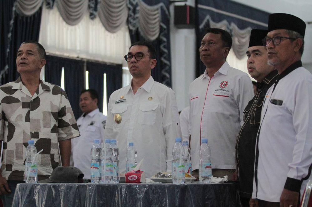 Ketum Pengurus Pengprov PJSI Sumut M Arief Fadhillah bersama Pjs Bupati Labuhanbatu Faisal Arif Nasution, Rabu (20/11/2024) (dok.PJSI Sumut)