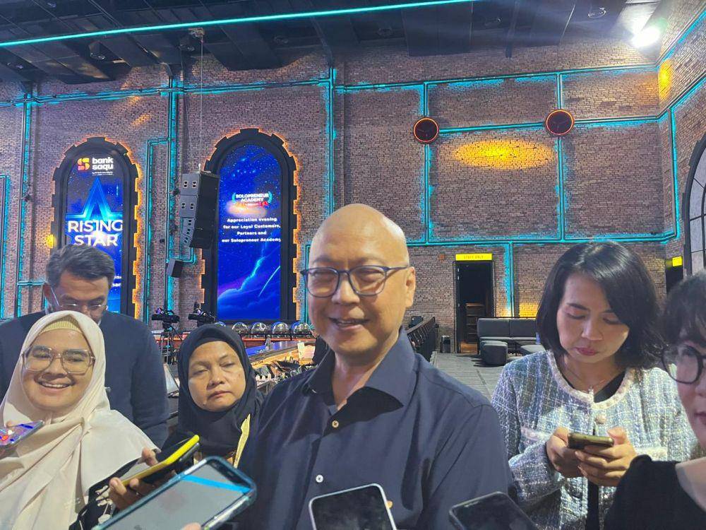 Direktur PT Bank Jasa Jakarta Leo Koesmanto. (IDN Times/Triyan).