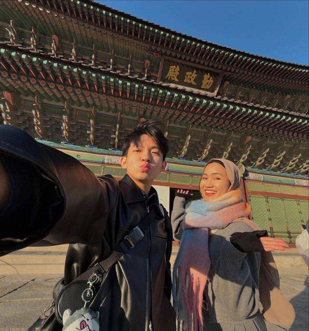 potret Xaviera Putri di Gyeongbokgung Palace (instagram.com/xavieraaputri)