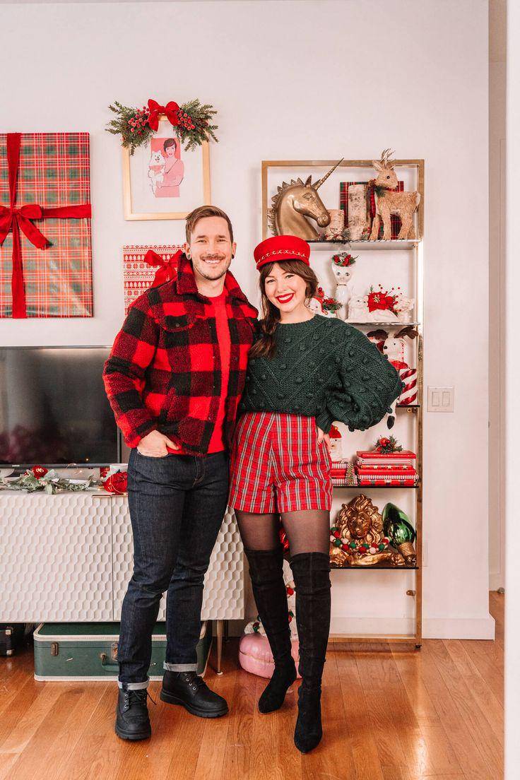 Ilustrasi couple outfit. (pinterest.com/Keiko Lynn)