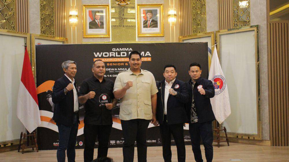 GAMMA World MMA Championships 2024 akan dihelat pada 6-14 Desember 2024. (Dok. PB Pertacami).