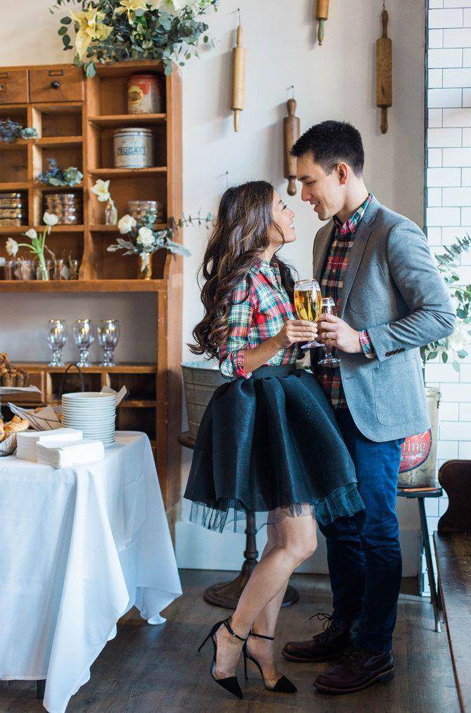 Ilustrasi couple outfit. (pinterest.com/Lemon Peony)