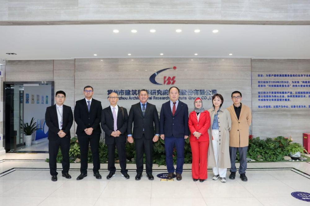 PT Surveyor Indonesia (PTSI) meneken kerja sama dengan Changzhou Architecture Science Research Institute Group (CBS) untuk perkuat TICC di bidang perkeretaapian. (dok. PTSI)