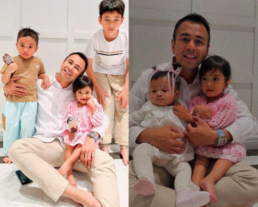 7 Potret Seleb TikTok Zehan Almira Main ke Rumah Raffi Ahmad