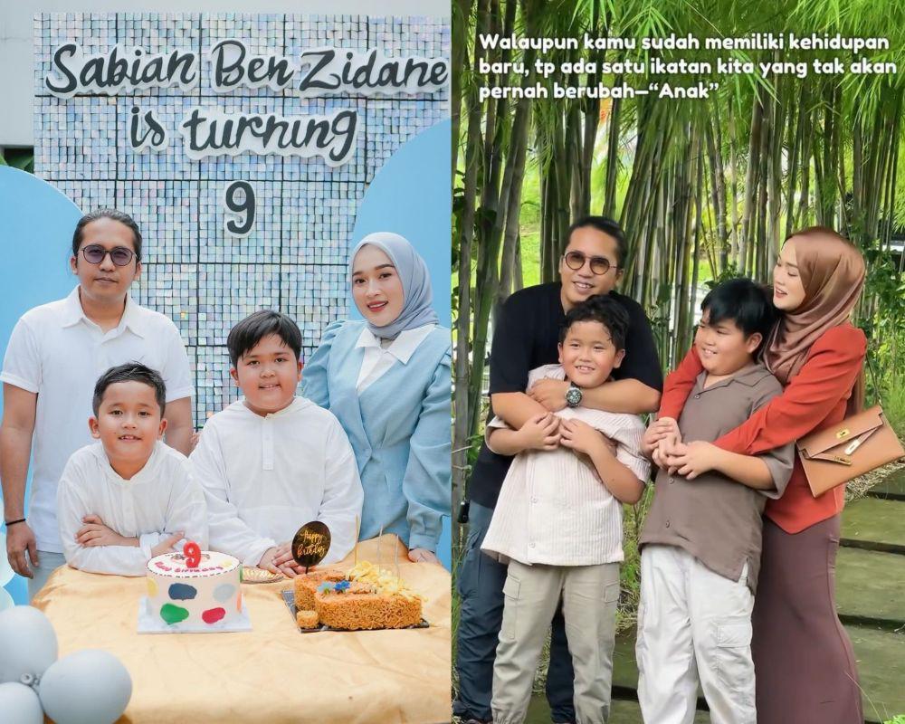 8 Potret Ririe Fairus dan Ayus Tetap Kompak Temani Anak usai Cerai
