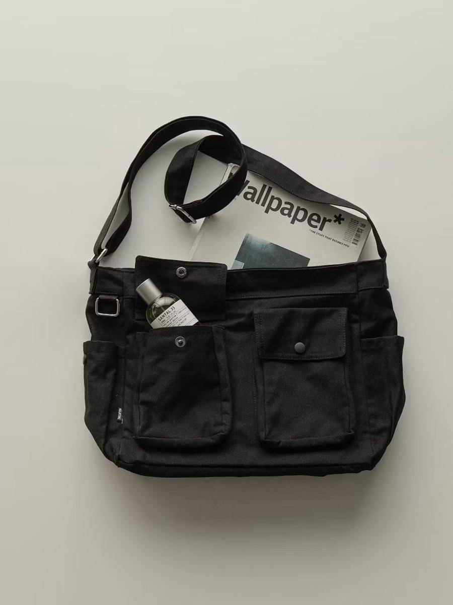 Wildtime&Co - Sling Bag Day To Day Black (shopee.co.id/Wildtime&Co official shop)