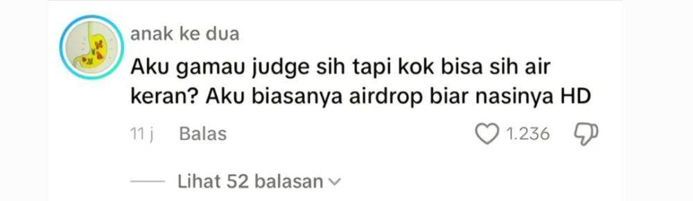 potret komentar lucu cara masak nasi (tiktok.com/JandaTawa)