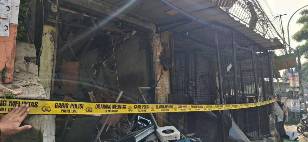 Tabung Gas Meledak di Toko Servis Kompor Lukai 2 Warga, Ini Kata Saksi