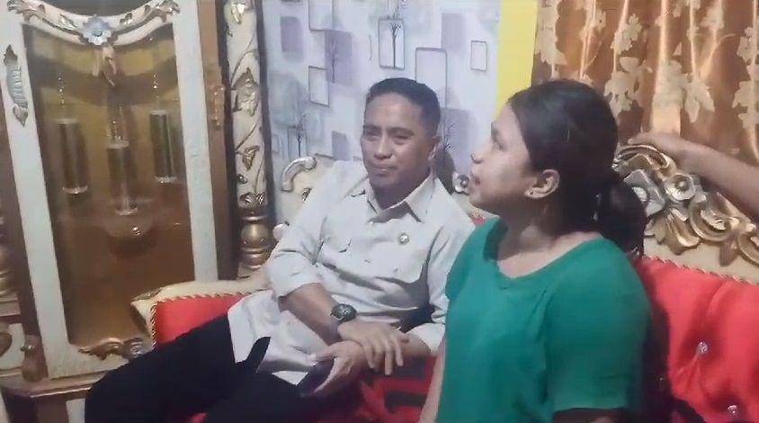 Bupati Boltim, Sam Sachrul Mamonto, saat meminta keterangan Arnita Mamonto alias Aning atas menghilangnya bocah berinisial TAM (8) di awal tahun 2024. IDNTimes/Istimewa