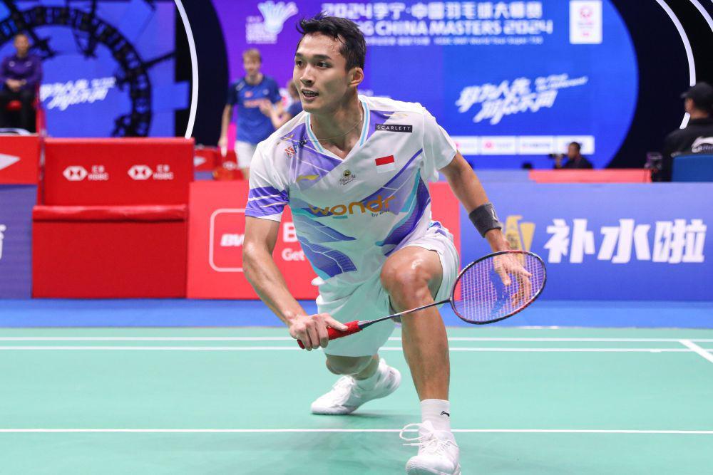 Jonatan Christie Tumbang di Final China Masters 2024