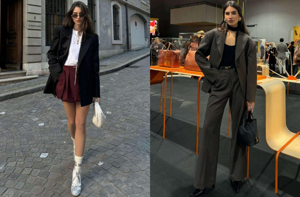9 Mix and Match Blazer ala Giovana Schmitz, Cocok buat ke Kantor!