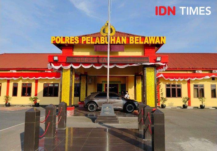Polres Pelabuhan Belawan (IDN Times/Eko Agus Herianto)