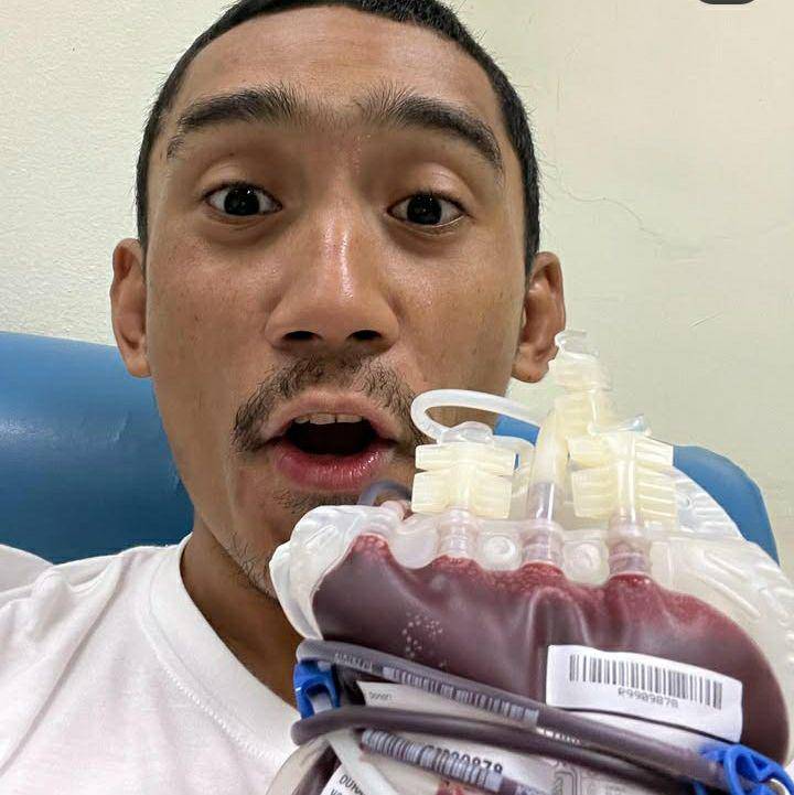 potret Daffa Wardhana rutin donor darah (instagram.com/daffawardhana)