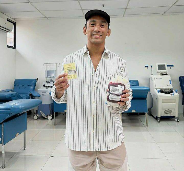 potret Daffa Wardhana rutin donor darah (instagram.com/daffawardhana)