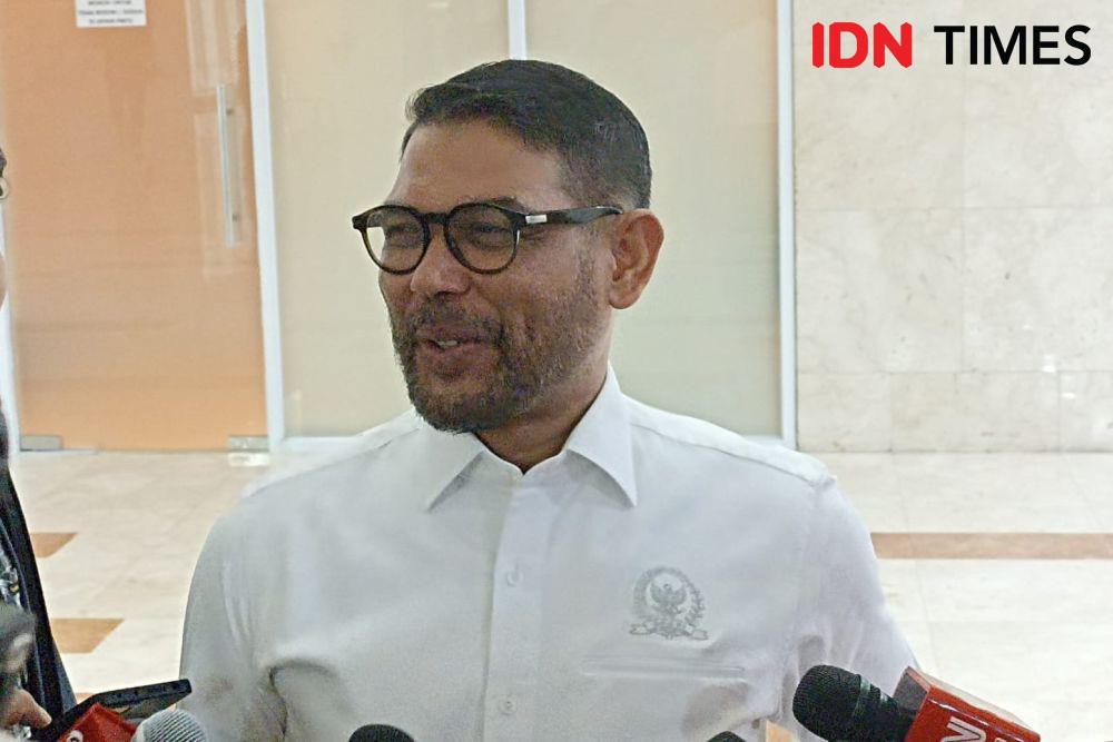 Anggota Komisi III DPR RI Muhammad Nasir Djamil sampaikan harapan ke pimpinan KPK baru. (IDN Times/Amir Faisol)