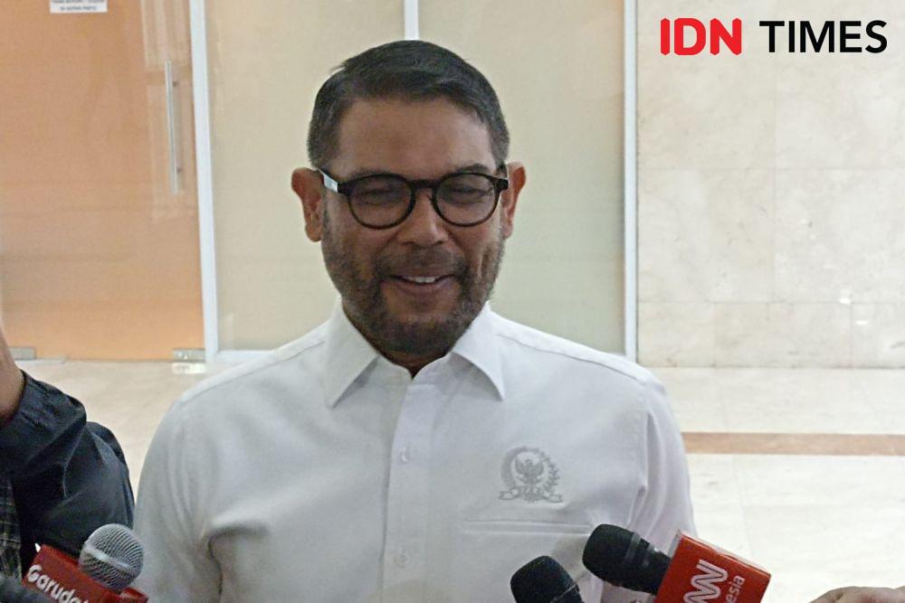 Anggota Komisi III DPR RI Muhammad Nasir Djamil sampaikan harapan ke pimpinan KPK baru. (IDN Times/Amir Faisol)