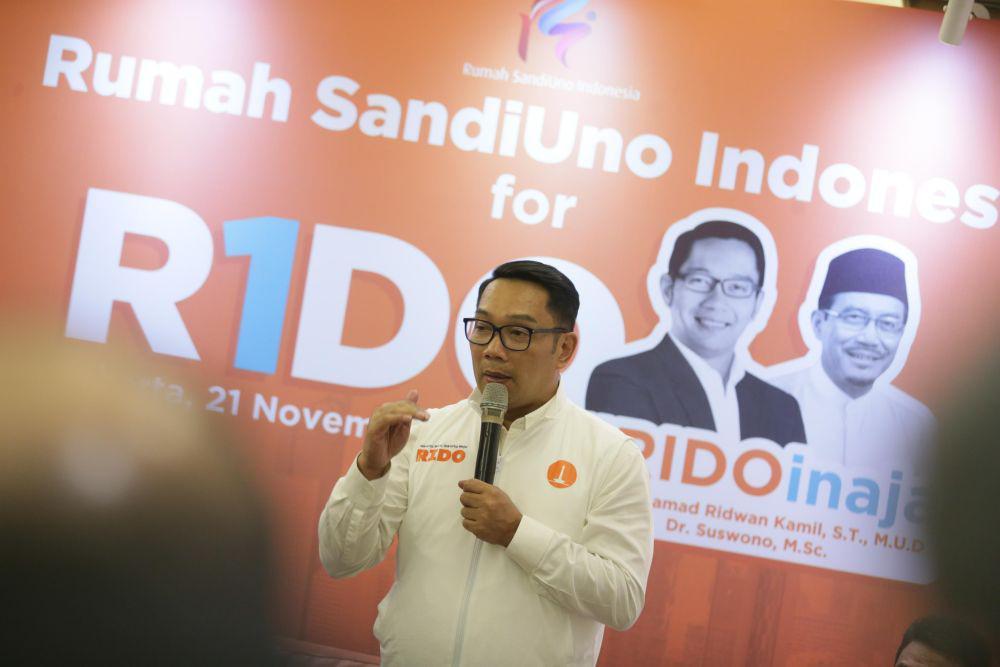 Relawan Sebut Dapat Arahan dari Sandiaga Buat Menangkan RIDO