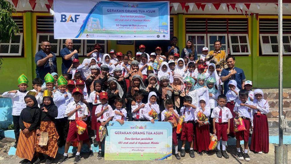 Ratusan anak-anak kurang mampu dibantu (BAF)