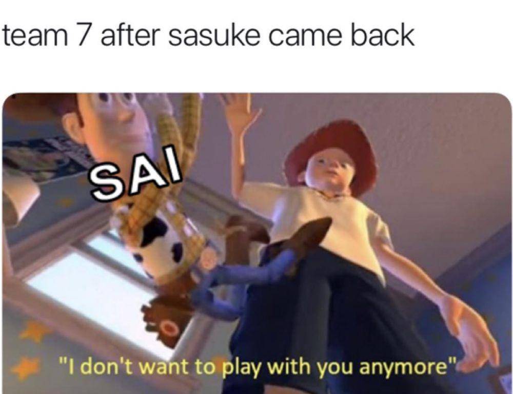 potret meme lucu Sai (reddit.com/r/Animemes)