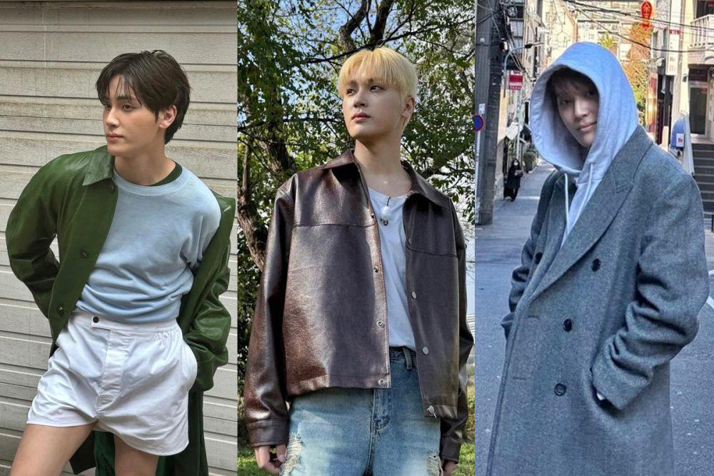 7 Ide Mix and Match OOTD Earth Tone ala Juhaknyeon THE BOYZ, Simpel!