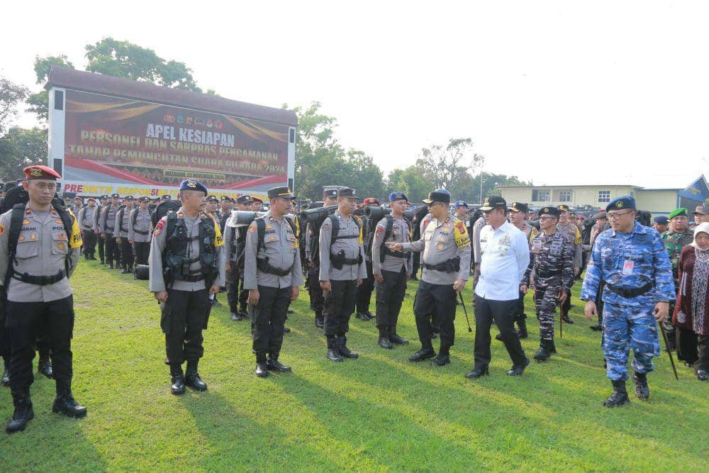 Ribuan TPS Rawan, 4.228 Polisi Diterjunkan Amankan Pilkada NTB