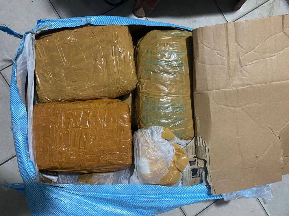 Tim KSKP Bakauheni ungkap peredaran narkoba jenis ganja 11 Kg. (DOK. KSKP Bakauheni).