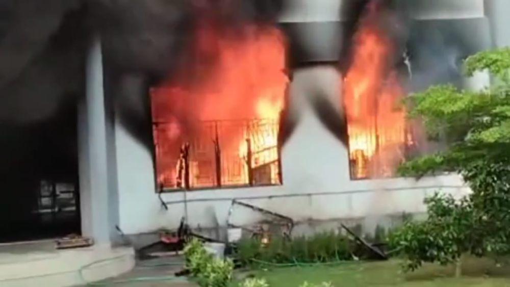 Gudang Milik UIN Tulungagung Ludes Dilalap Si Jago Merah