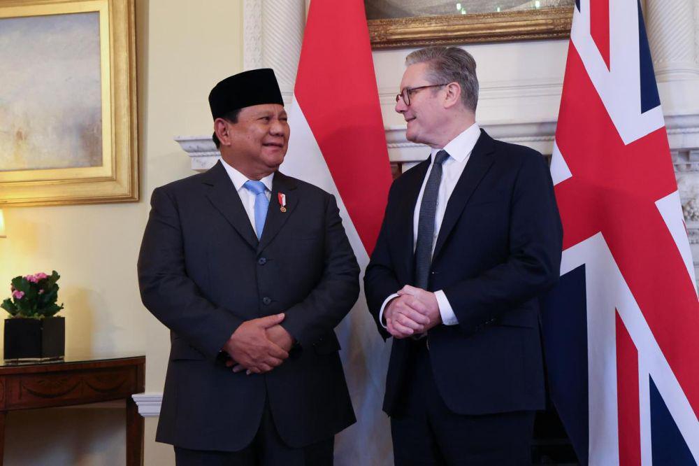Prabowo Bertemu PM Inggris, Bahas Kerja Sama Ekonomi hingga Pendidikan