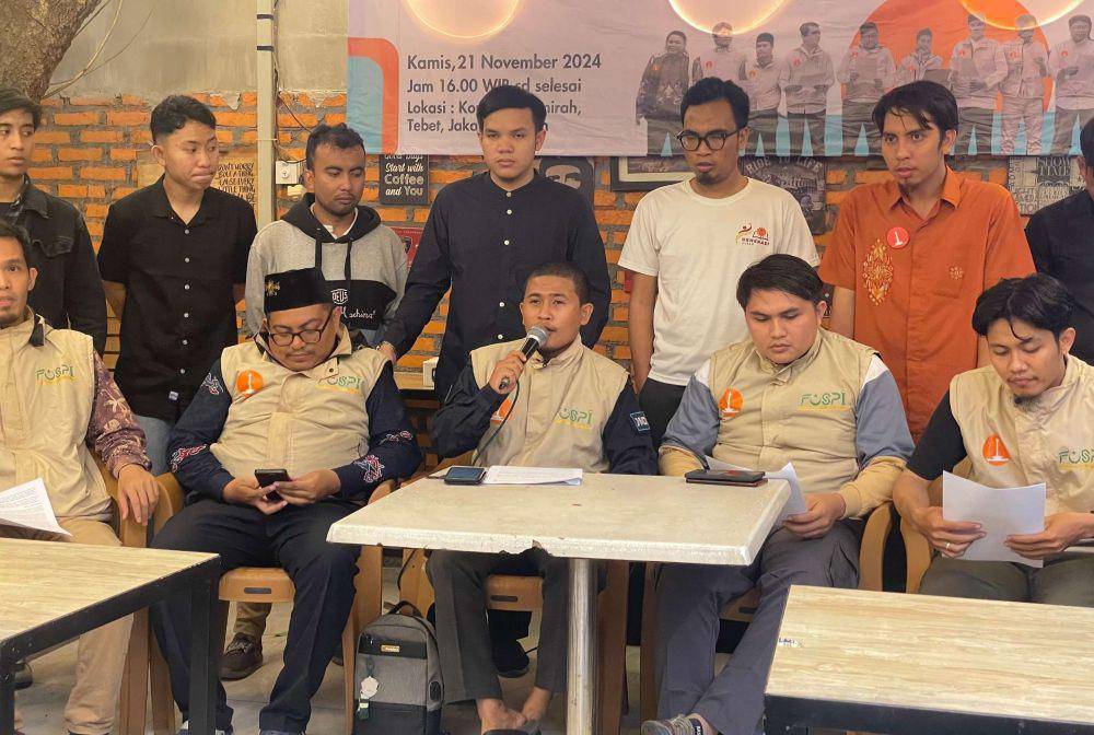 Deklarasi Forum Sinergi Pemuda Islam (FOSPI) Jakarta (dok. Istimewa)