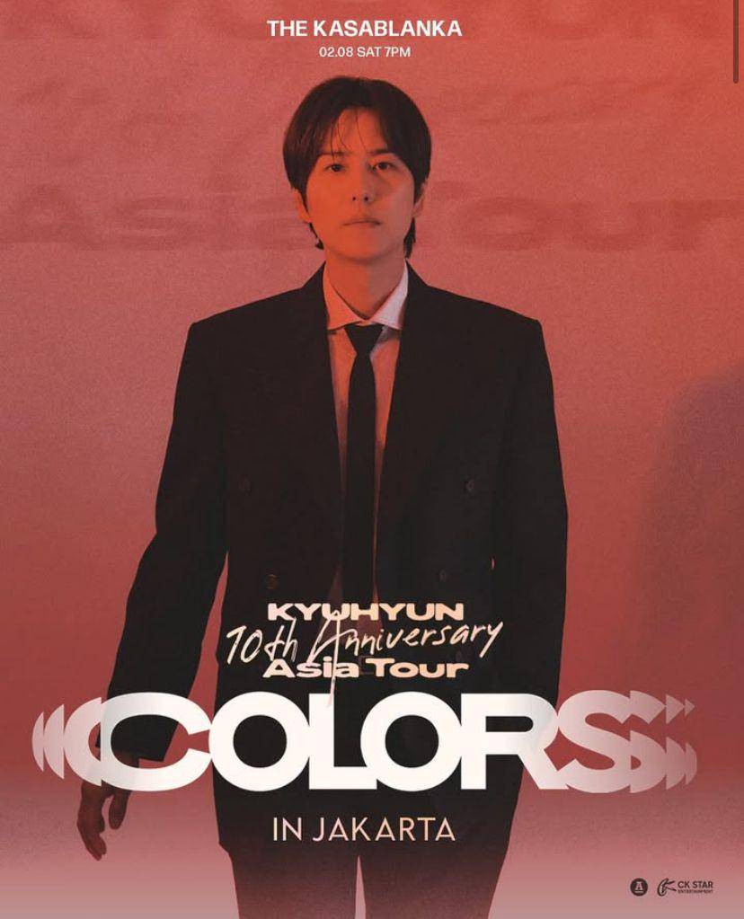 harga tiket konser Kyuhyun “COLORS” di Jakarta dan cara belinya (Instagram.com/ckstar.id)