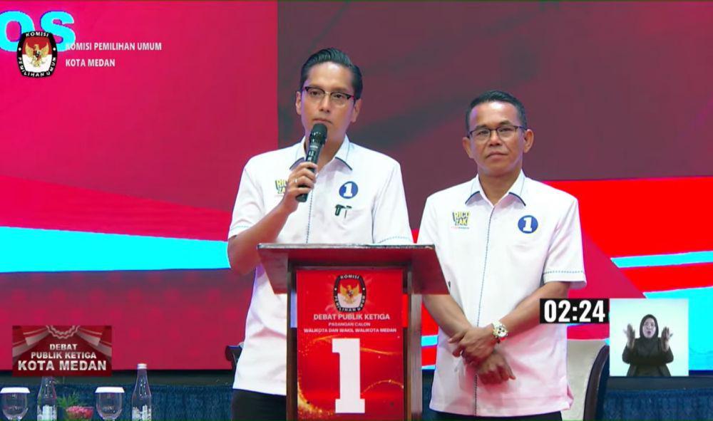 Ini Janji dan Strategi Rico-Zaki dalam Peran Pendidikan di Kota Medan