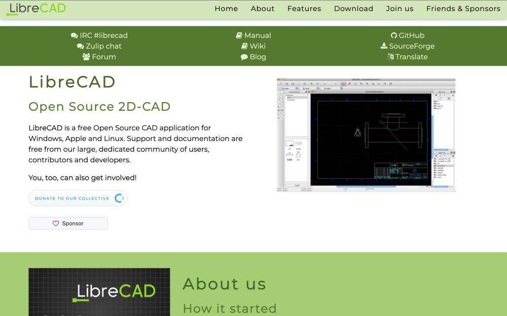 LibreCAD (librecad.org)