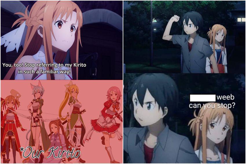 7 Meme Asuna dari Sword Art Online, Kok Banyak yang Gak Suka?