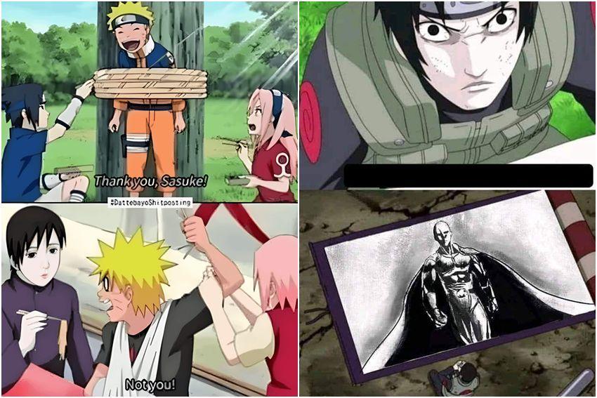 7 Meme Lucu Sai dari Seri Naruto, Malah Gambar Saitama?