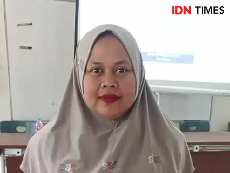 Eti Nurhayati peserta pelatihan perwakilan dari SDN 003 Sepaku (IDN Times/Ervan)