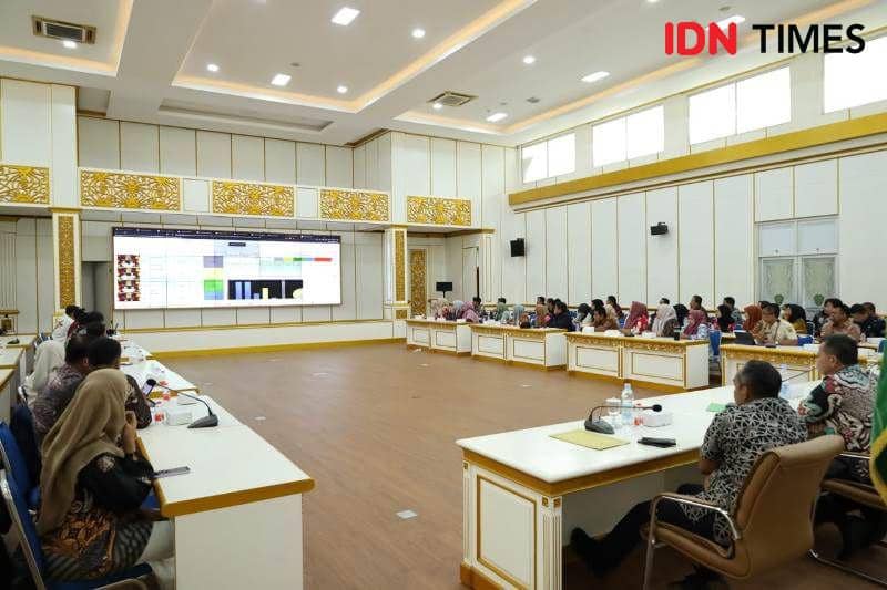 Rakor Desk Pilkada PPU untuk samakan persepsi (IDN Times/Ervan)