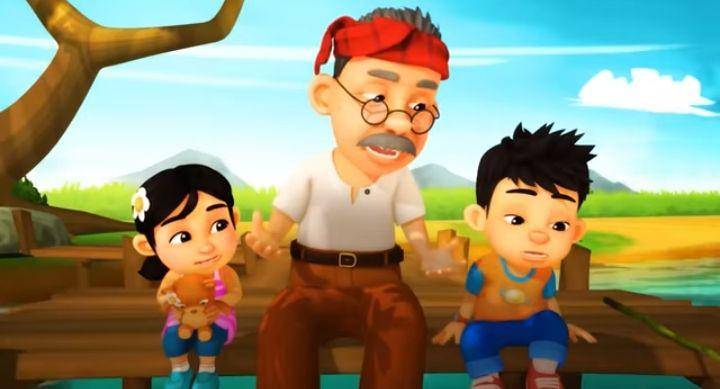 Kartun asal Malaysia (Youtube.com/Les ' Copaque Production)