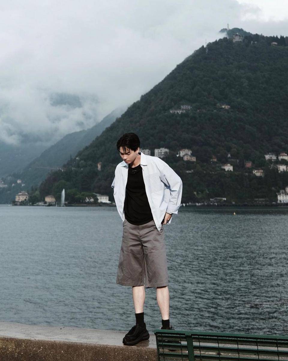 inspirasi preppy look style ala Tong Thanayut (instagram.com/tongthk)