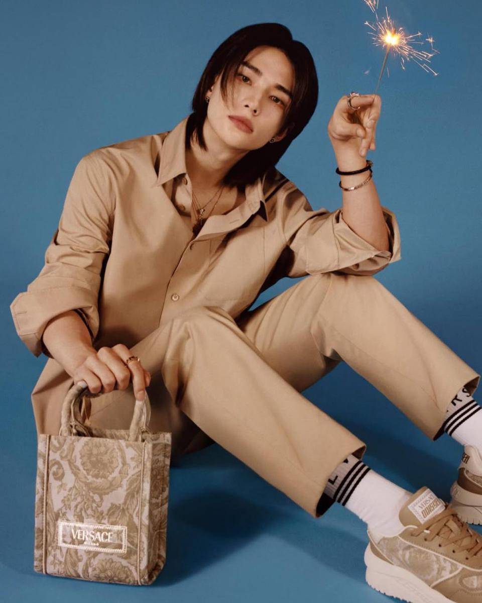 potret Hyunjin Stray Kids (instagram.com/hynjinnnn)