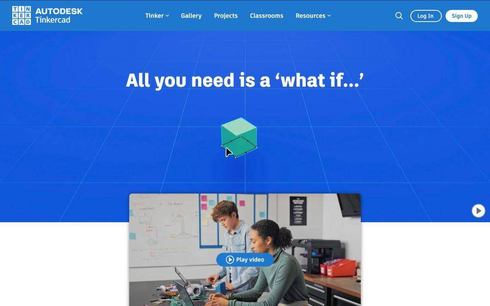 TinkerCAD (tinkercad.com)