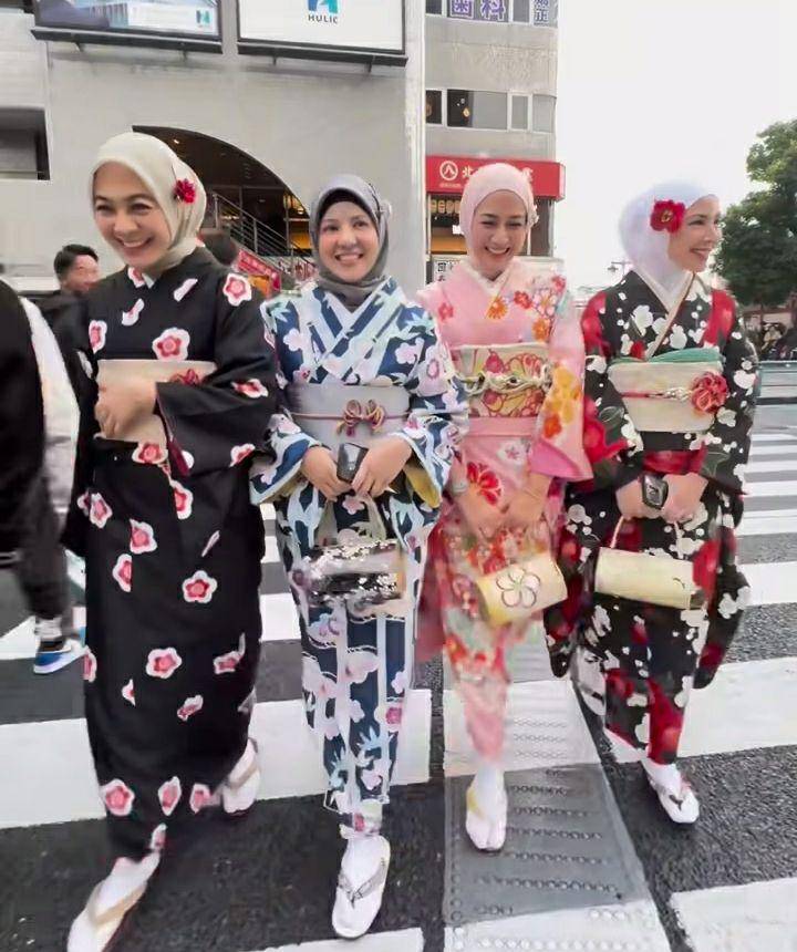 momen liburan Geng RANAYU di Jepang pada November 2024 (instagram.com/ninazatulini22)