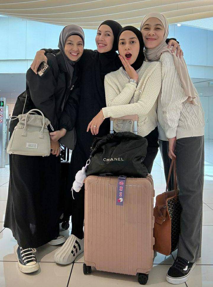 momen liburan Geng RANAYU di Jepang pada November 2024 (instagram.com/ninazatulini22)