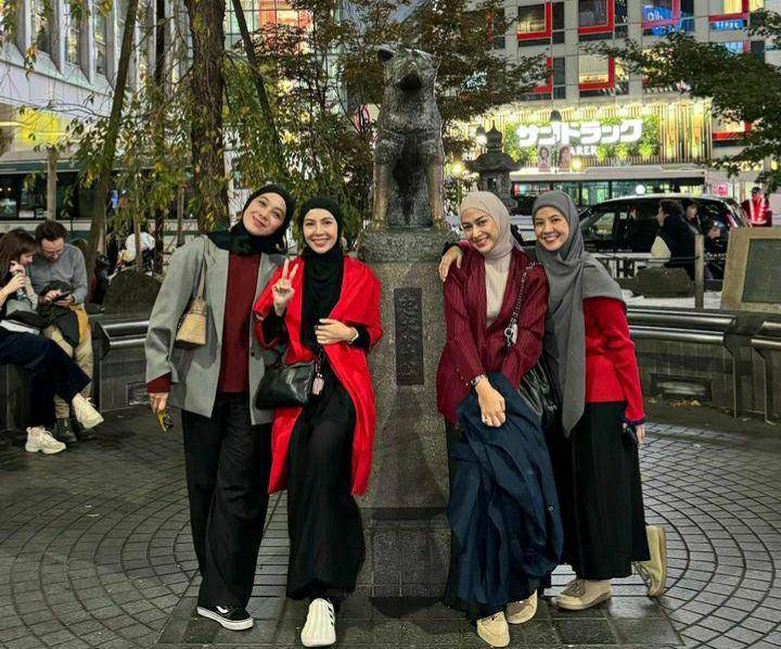 momen liburan Geng RANAYU di Jepang pada November 2024 (instagram.com/dianayulestari)